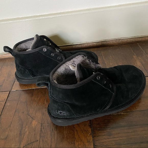 Ugg Black Neumal Chukka Boot - M6/EU38.5 - Picture 4 of 9